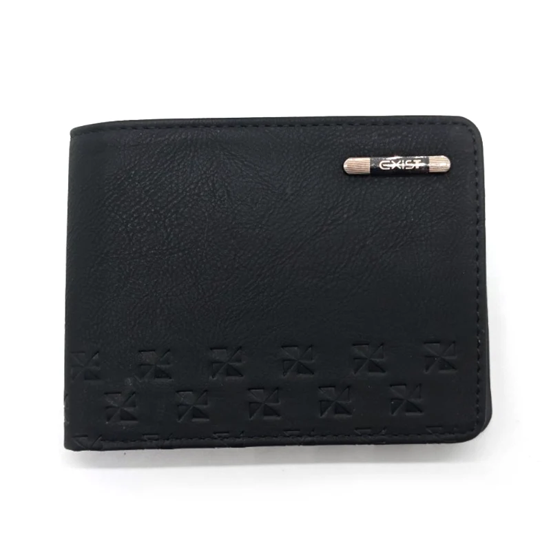 Pehmeä kosketus Pu Bifold -lompakot miehille